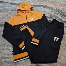 11 Degrees Men's Tracksuit Jacket & Bottoms XS