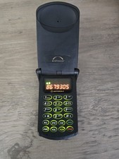 Vintage Motorola StarTAC Dual Band Flip Phone OEM Batteries, Wall Charger Tested