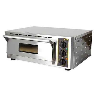 Equipex PZ-430S Single Deck Sodir Countertop Pizza Oven, Fire Brick Stone, El...