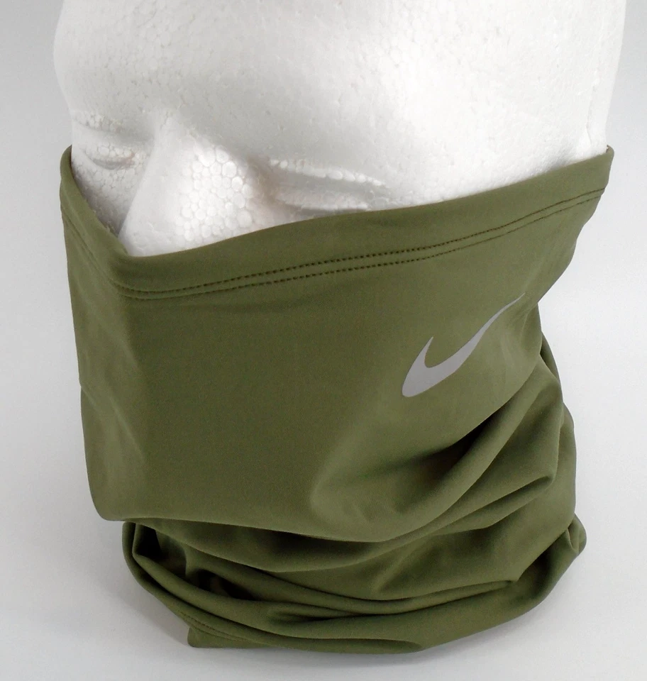 Nike Therma-FIT envoltório de pescoço de corrida futebol adulto cinza/prata - Imagem 3 de 4