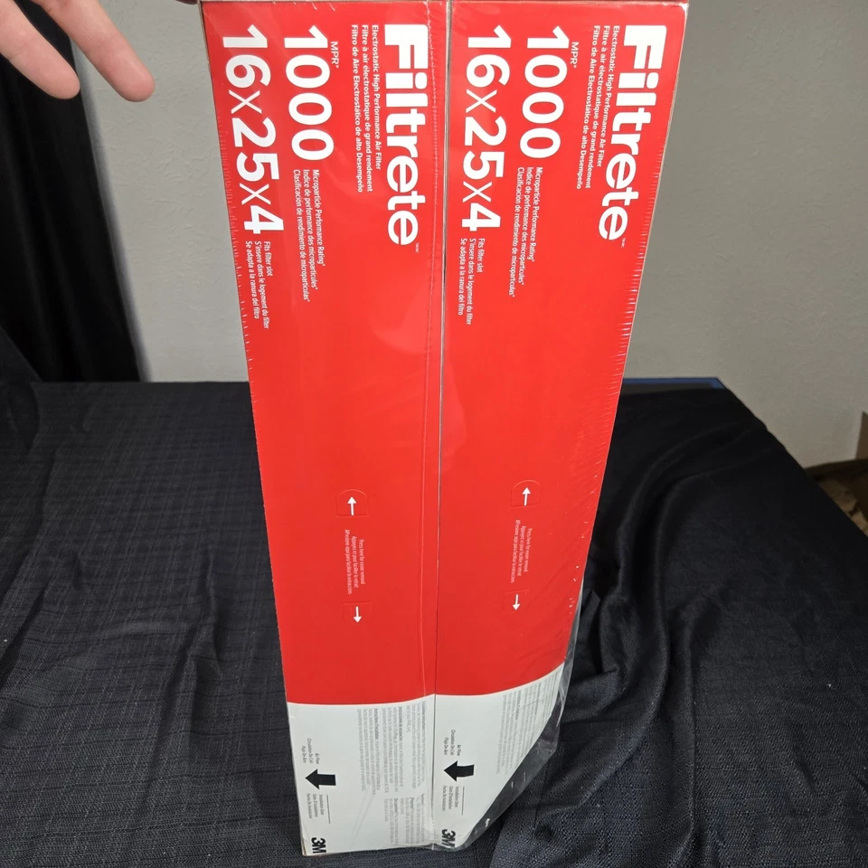 Filtrete 16 x 25 x 4 MERV 11 1000 MPR Filtros de Aire Defensa de Alérgenos (Paquete de 2) Foto 4 de 4