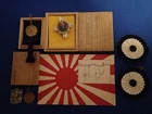 Japanese Medal Japan badge war military WW2 WWII old Rising Sun flag