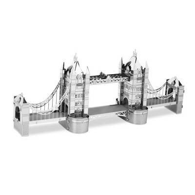 Gebäude Wahrzeichen Denkmäler London Tower Bridge Metall Hobby Basteln Modellbausatz 3D