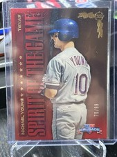 2025 Panini Crusade Spirit Of The Game  Michael Young Red 70/99 Texas Rangers
