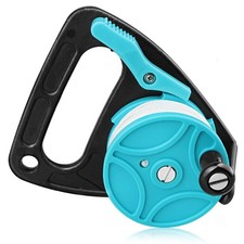 Diving Reel with Thumb Stopper, Heavy Duty 46m/150ft Yellow Line SMB Scuba Ra...