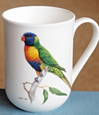 Jeremy Boot 300ml Fine Bone China Australian Rainbow Lorikeet Mug