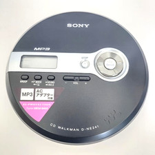 Sony Walkman D-NE241 black Portable Compact CD Player Excellent