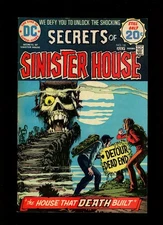 Secrets of Sinister House #18 1974 VF 8.0 High Definition Scans**