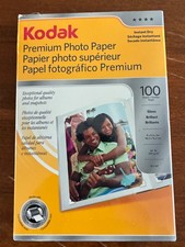 Kodak Instant Dry Premium Photo Paper Gloss 4 X 6" 100 Sheets Sealed New