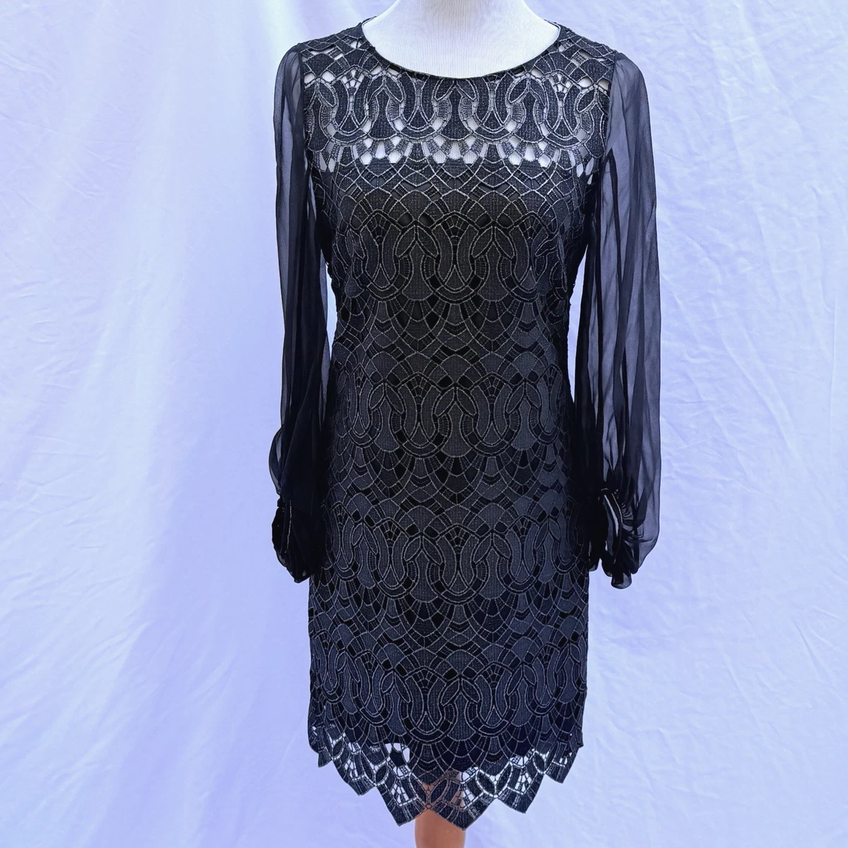 sachin and babi light blue dress Elie Tahari The Alicia Keyhole Maxi Sweaterdress