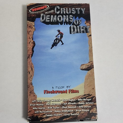 #ad Crusty Demons Of Dirt 1 VHS Motocross Original $22.00