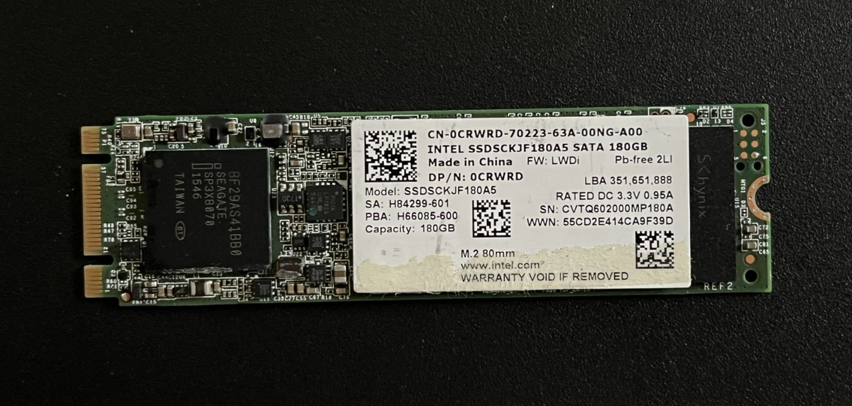 Intel Internal Hard Disk Drives 180 GB for sale | eBay