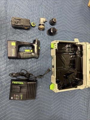 FESTOOL C12 CE NC C45 PLUS USA NO 364178 MADE IN GERMANY DRILL IN CASE PLUS