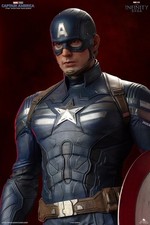 Queen Studios Marvel Captain America Statue F...