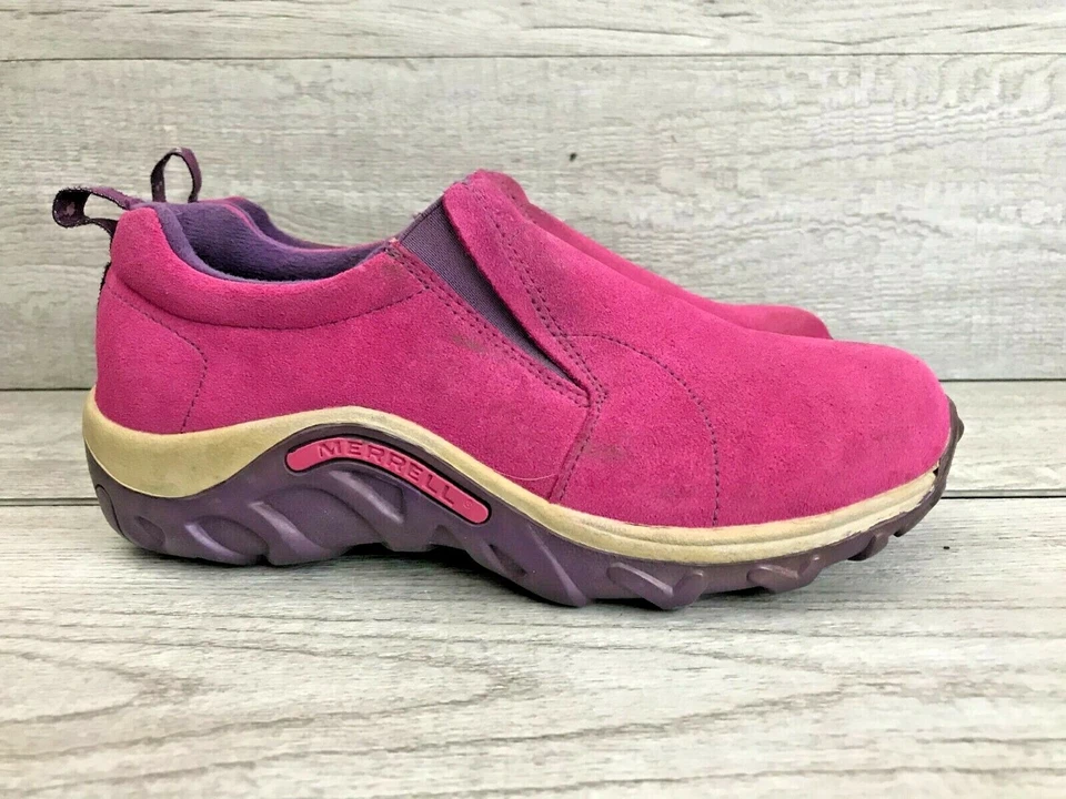 Zapatos sin cordones Merrell para niñas 4,5 gamuza selva sin usar, en caja, informales Trail flor de cactus Foto 3 de 4