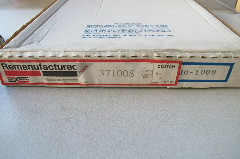 Placa de embrague remanufacturada BWD apta para Escort Taurus Sable (371008) Foto 2 de 2