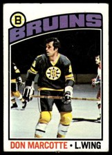 1976 Topps Don Marcotte #234 Boston Bruins