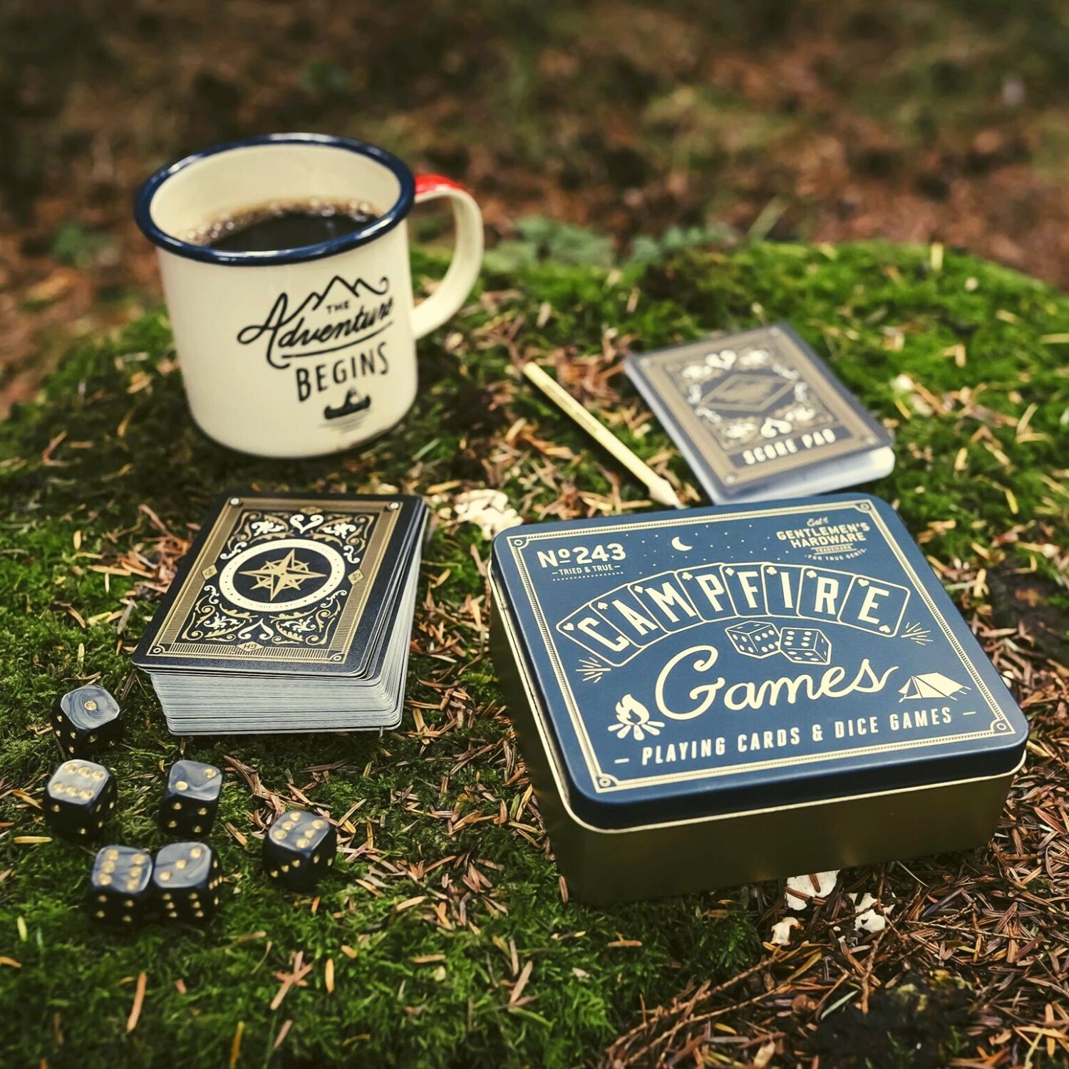 Gentlemen's Hardware Card's & Dice Camping Group Game