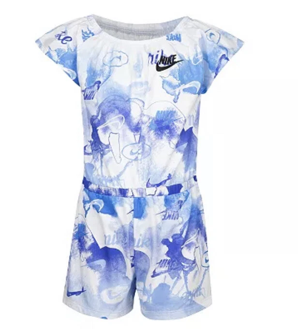 Toddler Girl Nike Summer Daze Romper Size 6x