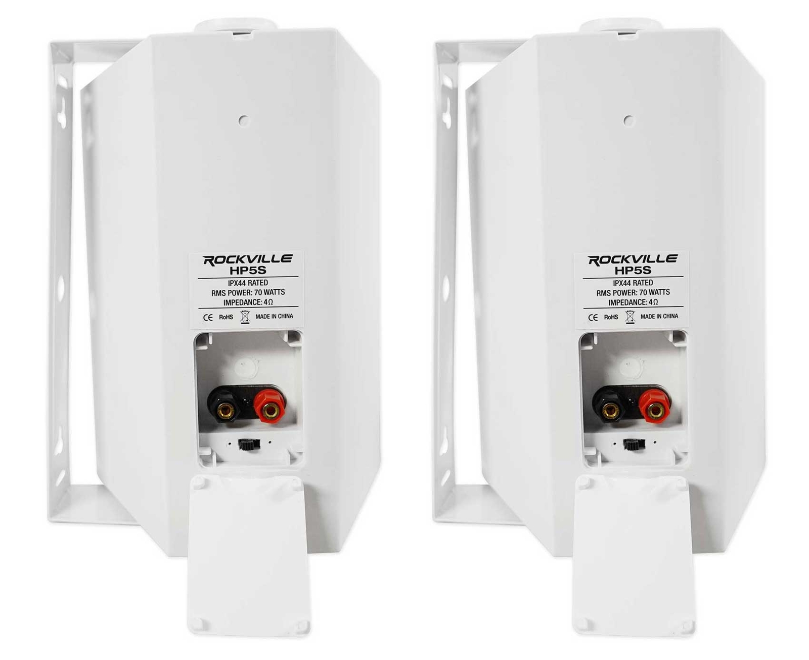 Пара динамиков Rockville HP5S 525 Marine Box с поворотным кронштейном для лодок