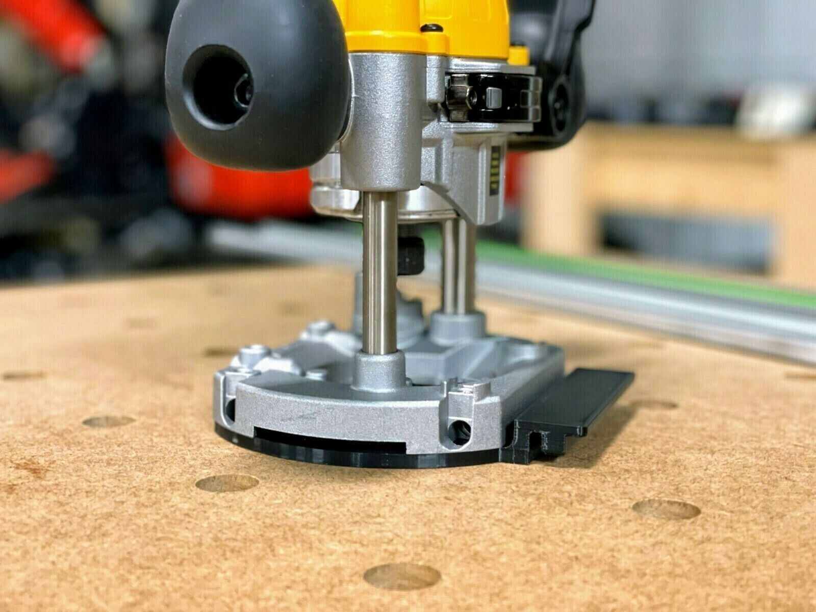 Guide Rail Router Adapter Compatible with Dewalt Trim Plunge Router ...