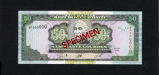 HAITI SPECIMEN Banknote P267s , 2003 , 50 Guardes UNC
