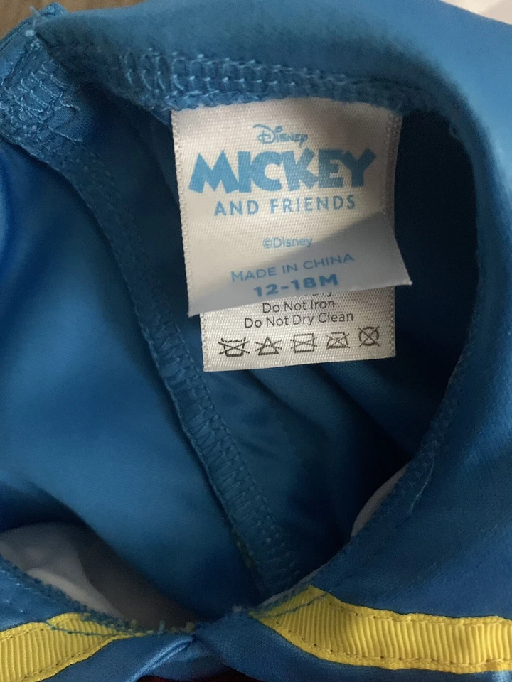 Disfraz de Pato Donald Mickey y Amigos Disney Niños 12/18 Meses Foto 4 de 4