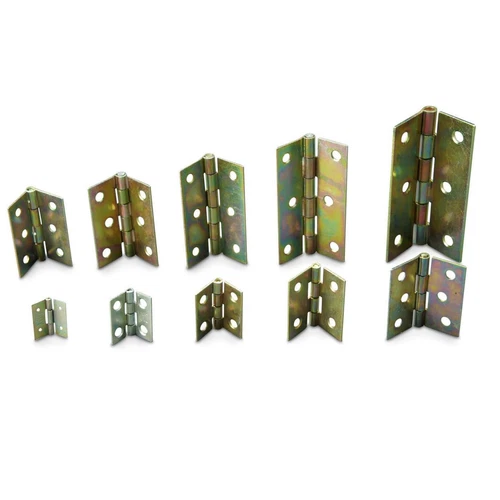 Möbelscharniere Scharnier Türscharnier Truhe Türband Band gelb verzinkt 20-80mm