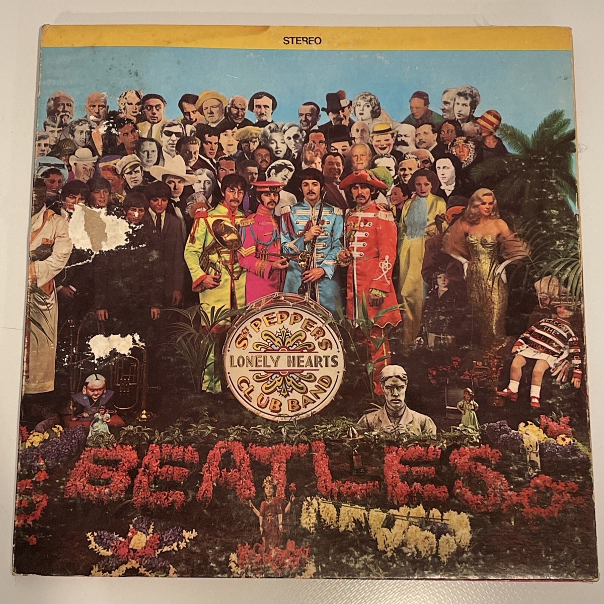 THE BEATLES - SGT PEPPERS - STEREO 1ST PRESS 1967 VINYL LP w 