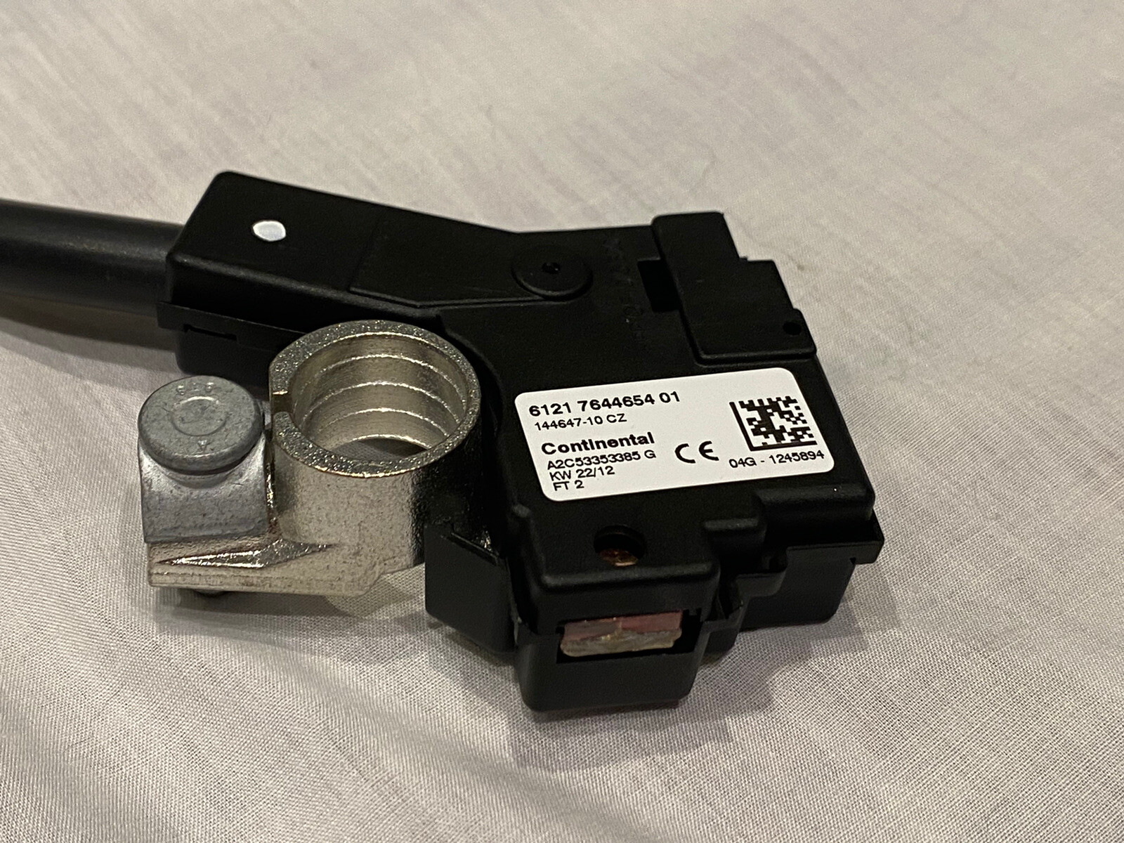 BMW IBS Negative Battery Cable 61217644654 ORIGINAL | eBay 