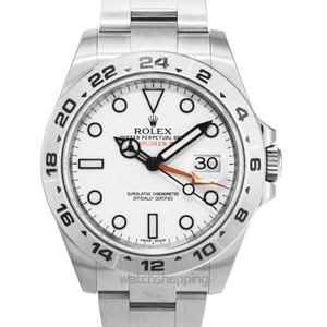 ROLEX Explorer II 216570 White White Dial Men's Watch Genuine FreeS\u0026H  845960031660 | eBay