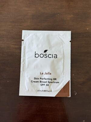 7x Boscia Skin Perfecting BB Cream SPF 30 La Jolla 0.085oz SAMPLE
