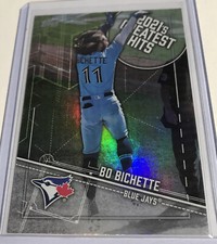 Bo Bichette - 2022 Topps Series 1 #21GH-2 2021's Greatest Hits Insert Blue Jays