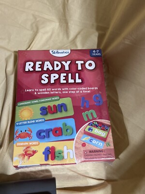 Skillmatics Preschool Learning Activity - Ready to Spell Free Shipping