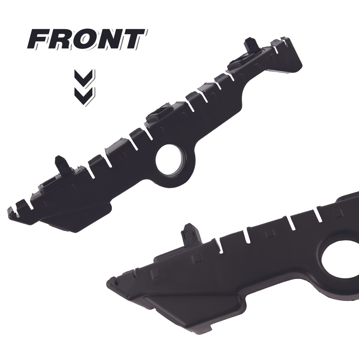 Evan-Fischer Rear Bumper Bracket Set For 2019-2023 Chevy Silverado 1500 & GMC Sierra - Left & Right, Direct Fit (17094291)