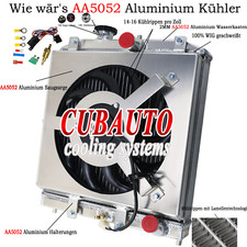 Ventilador + relé radiador aluminio 36 mm para Honda Civic 92-00/Acura Integra 94-01