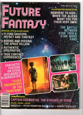 WoW! Future Fantasy #2 Close Encounters Of The Third Kind!  (water damaged) 