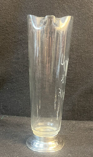 Wallace Sterling Silber Glas YOU & ME Martini Krug Gläser Set Art Deco - Bild 2 von 9