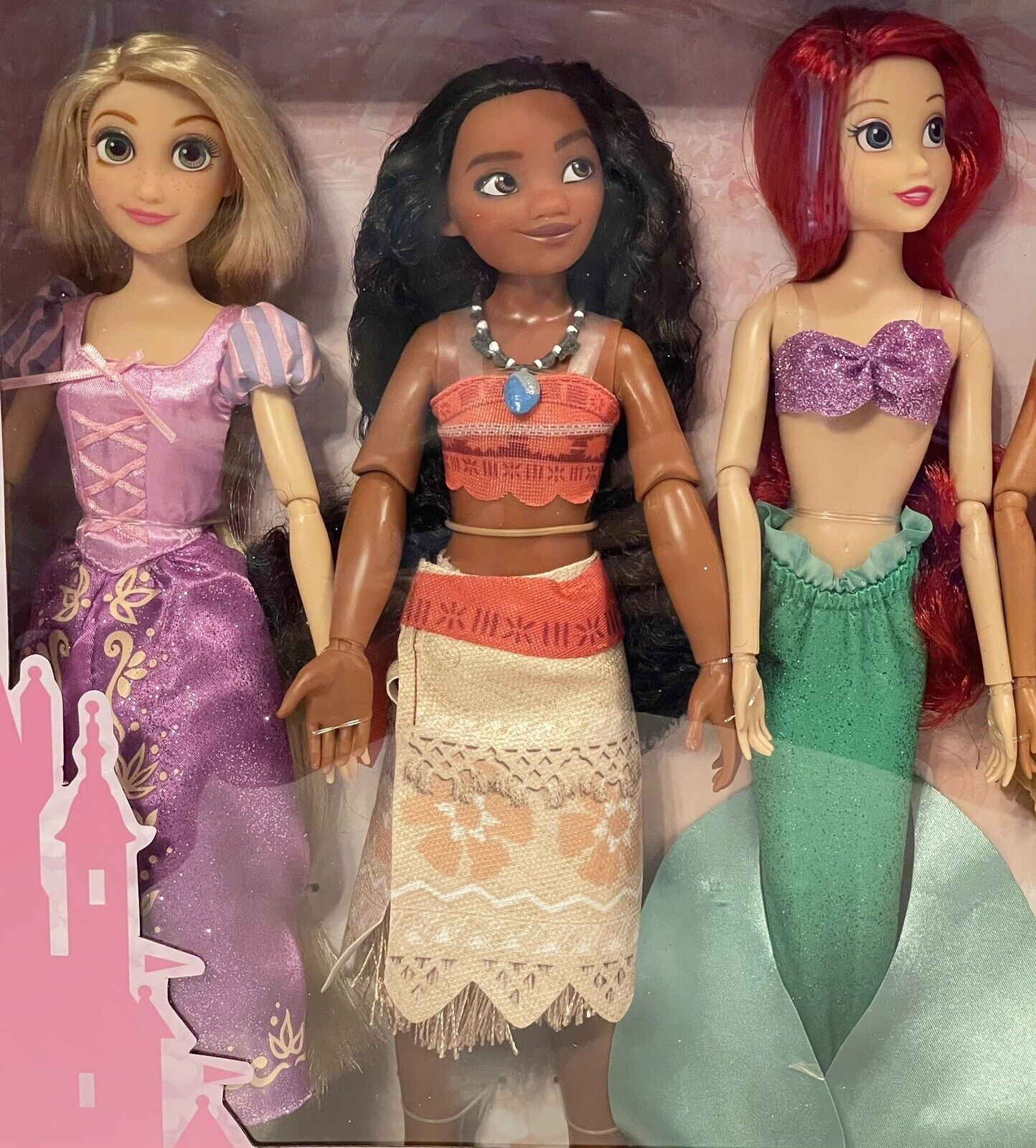 Disney Classic Princess 12 Doll Collection Gift Set 11 1/2'' Minor