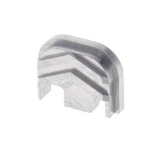 For Glock GEN 5 Tyrant Designs Slide Cover Plate Silver Aluminum