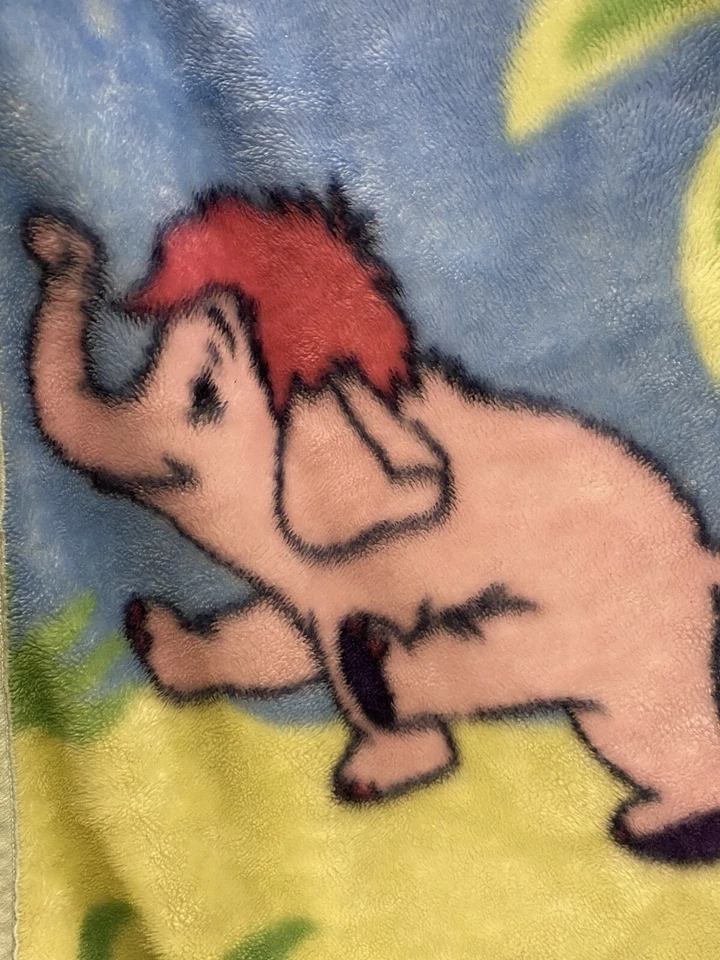 Manta de bebé vintage de vellón libro de la selva (bb) Foto 2 de 4