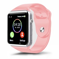 pink smart watch