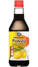 Kikkoman Ponzu Citrus Seasoned Dressing and Sauce 15 Fl Oz Bottle