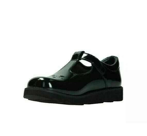 Crown wish kid black patent sales