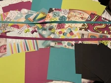 Stampin' Up! PICTURE PERFECT PARTY DSP Card KIT 12 Sheets 6 X 6 + Cardstock PLUS