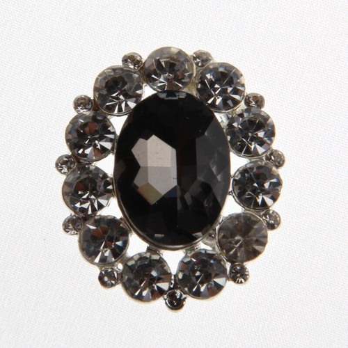 20 Stck. 25 mm*31 mm Funkelnd Versilbert Metalllegierung Strass Verzierung - Bild 4 von 10