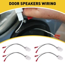 Front Rear Door Speaker Harness Wire Connector Plug For Dodge Ram 1500 2002-2020