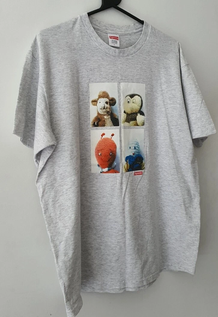 FW18 Supreme Mike Kelley Ahhyouth! Tee size L large t shirt ash grey