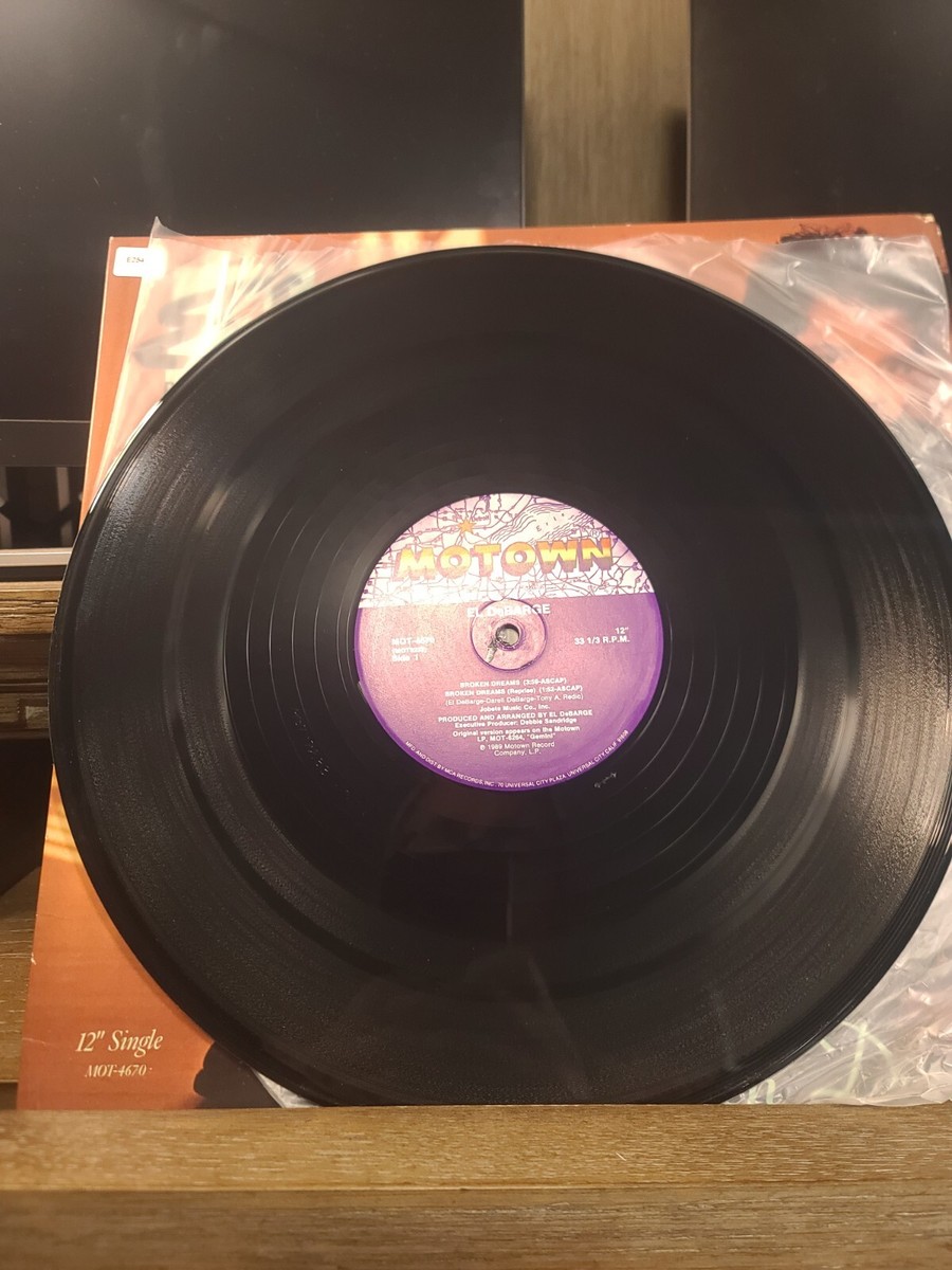 El Debarge Broken Dreams PROMO SINGLE Vinyl Record Album | eBay