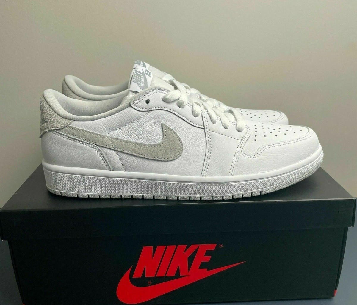 Nike Air Jordan 1 Low 灰色/白 10.5（W27.5cm） Air Jordan 1 Low SE Men's Shoes. Nike CA